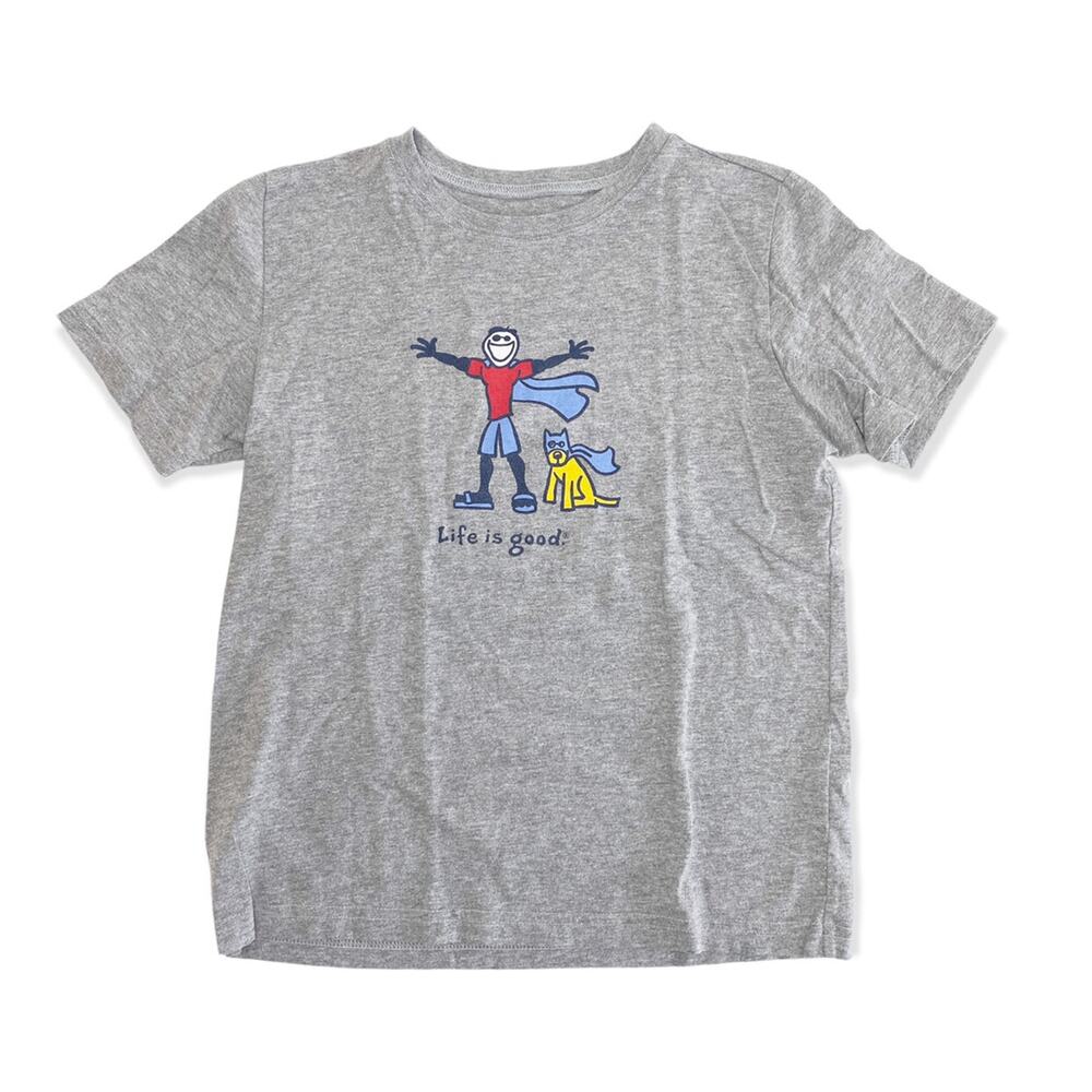 Life Is Good Super Hero Tee     L (10)